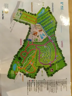 Plan de l'établissement Chalet