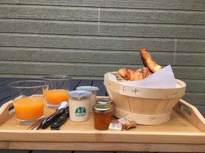 Nourriture dans la maison d'hôtes ou à proximité