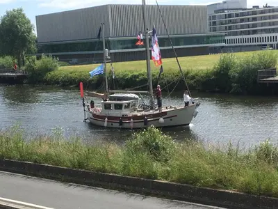 Vue sur la rivière ou le fleuve situé(e) à proximité de la maison d'hôtes