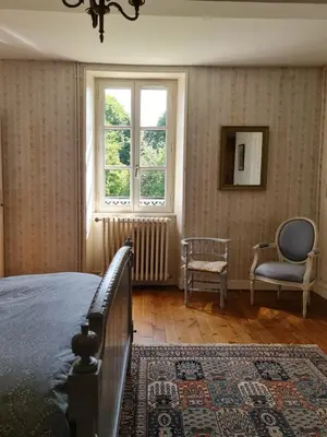 Coin salon dans l'établissement Chambres d'hôtes de la Grande Maison