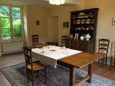 Plan de l'établissement Chambres d'hôtes de la Grande Maison