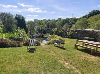 Paysage naturel près de la maison de vacances