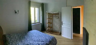 Un ou plusieurs lits dans un hébergement de l'établissement Gîte de la Ressourcery