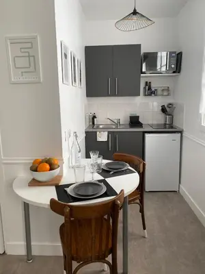Cuisine ou kitchenette dans l'établissement Studio Hyper centre, Phénix-SILS