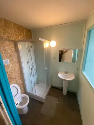 Salle de bains dans l'établissement studio 3- les moulins