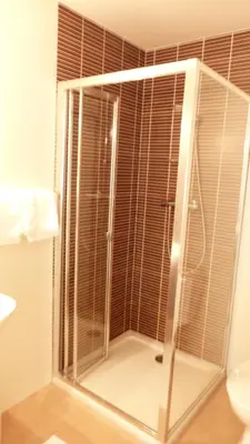 Salle de bains dans l'établissement Gite Notre Dame
