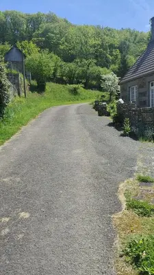 Paysage naturel près de la maison de vacances