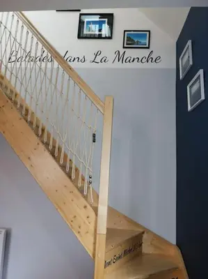 Plan de l'établissement Les Ganivelles, maison à 350 m de la plage