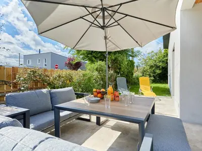 Jardin de l'établissement Holiday Home Les sablons by Interhome