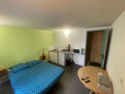 Cuisine ou kitchenette dans l'établissement les moulins - studio 6