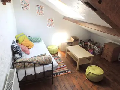 Coin salon dans l'établissement La Séliniére !