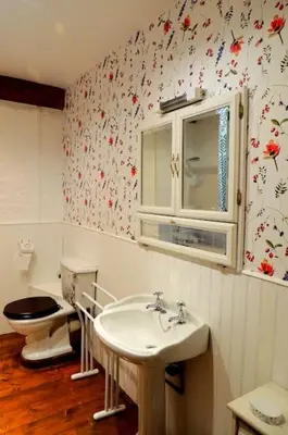 Salle de bains dans l'établissement La Séliniére !