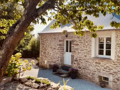 Jardin de l'établissement Gite proche mer
