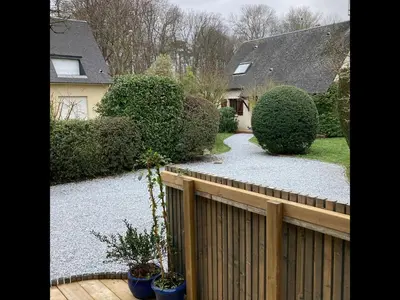 Jardin de l'établissement Zen Cottage - Maison pour 2 avec piscine partagée