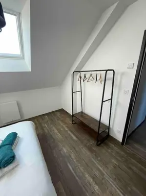 Un ou plusieurs lits dans un hébergement de l'établissement La grange de Léonie