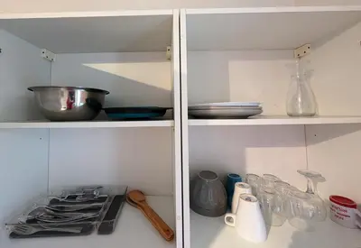 Cuisine ou kitchenette dans l'établissement Studio cosy - Proche Zénith
