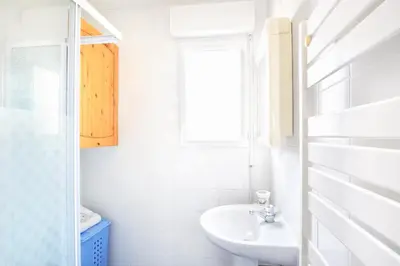 Salle de bains dans l'établissement Les Tamaris du Nord - Maison à 300m de la plage