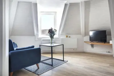 Télévision ou salle de divertissement dans l'établissement Le Goéland - Second Souffle - Cherbourg