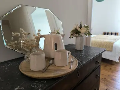 Un ou plusieurs lits dans un hébergement de l'établissement Villa Rose-Marie