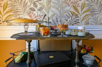 Nourriture dans la maison d'hôtes ou à proximité