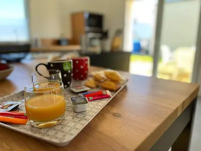 Nourriture dans la maison de vacances ou à proximité
