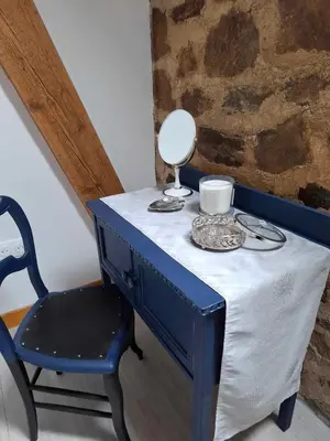 Coin salon dans l'établissement Perfect Gites In Normandy - New Beginnings Barn