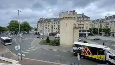 Plan de l'établissement Appartement Lumineux Caen