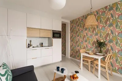 Cuisine ou kitchenette dans l'établissement Ty Peskaiden 0 - Appartement vue mer