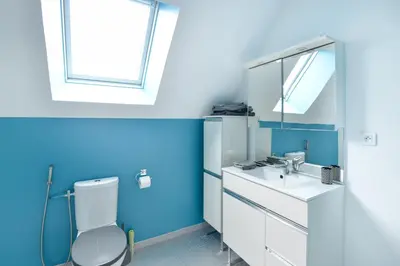 Salle de bains dans l'établissement Pura Vida - Appt à 400m de la plage