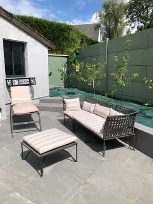 Jardin de l'établissement Maison de charme à Coutances