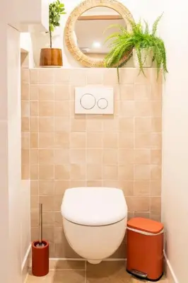 Salle de bains dans l'établissement Superbe duplex avec vue