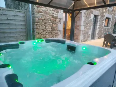 Plan de l'établissement Gite La grange bien être en baie du Mont St Michel