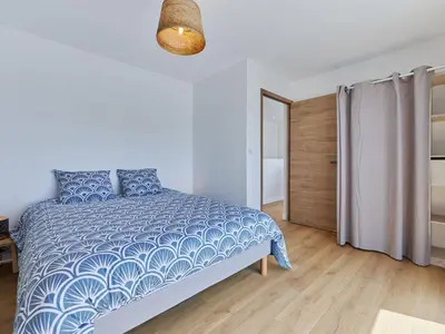 Un ou plusieurs lits dans un hébergement de l'établissement Holiday Home Denneweiller by Interhome