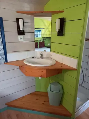 Plan de l'établissement Roulotte au pied du Mont Saint Michel