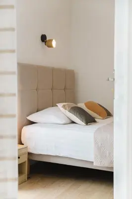 Un ou plusieurs lits dans un hébergement de l'établissement Appartement 
