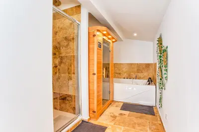 Salle de bains dans l'établissement Casa Elisa