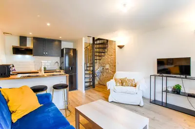 Cuisine ou kitchenette dans l'établissement Casa Elisa