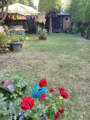 Jardin de l'établissement Chambre à la venelle