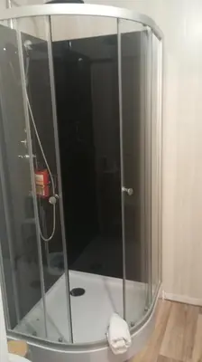 Salle de bains dans l'établissement Ma niche à louer