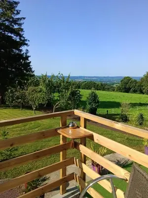 Paysage naturel près de la maison de vacances