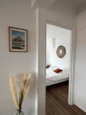 Un ou plusieurs lits dans un hébergement de l'établissement Villa Saint Louis 5