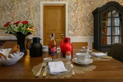Boissons dans l'établissement Les 13 lavoirs d'antan - chambre la belle époque