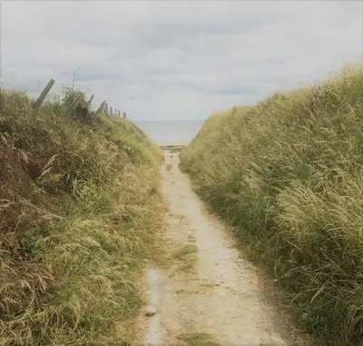 Paysage naturel près de la maison de vacances