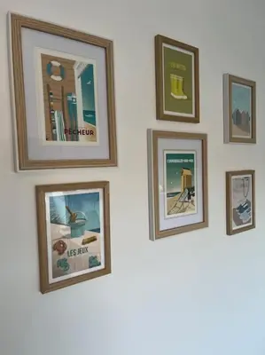 Plan de l'établissement Appartement Bord de mer, accès direct plage