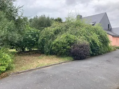 Jardin de l'établissement La Maison Rose - avec grand jardin clos à 300m de la mer