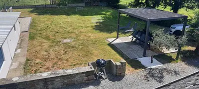 Jardin de l'établissement La prairie de la baie du mont saint michel