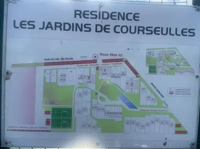 Plan de l'établissement Bel appart près du port et de la plage