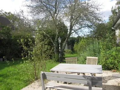 Jardin de l'établissement Maison avec grand jardin pour 15 couchages en Normandie