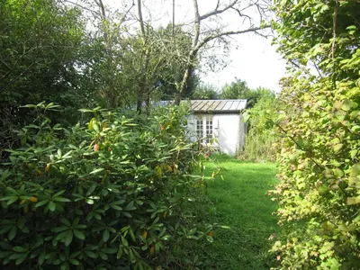 Jardin de l'établissement Maison avec grand jardin pour 15 couchages en Normandie