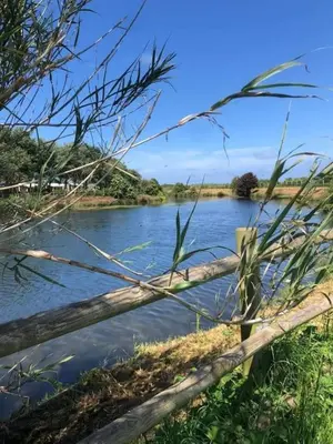 Paysage naturel près de la maison de vacances